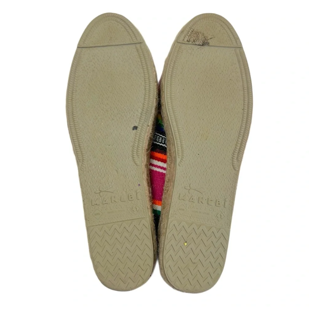 Tulum striped platform espadrilles - Multicolor